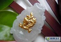翡翠金鑲玉吊墜與手鐲 工藝禮品飾品批發(fā)優(yōu)選